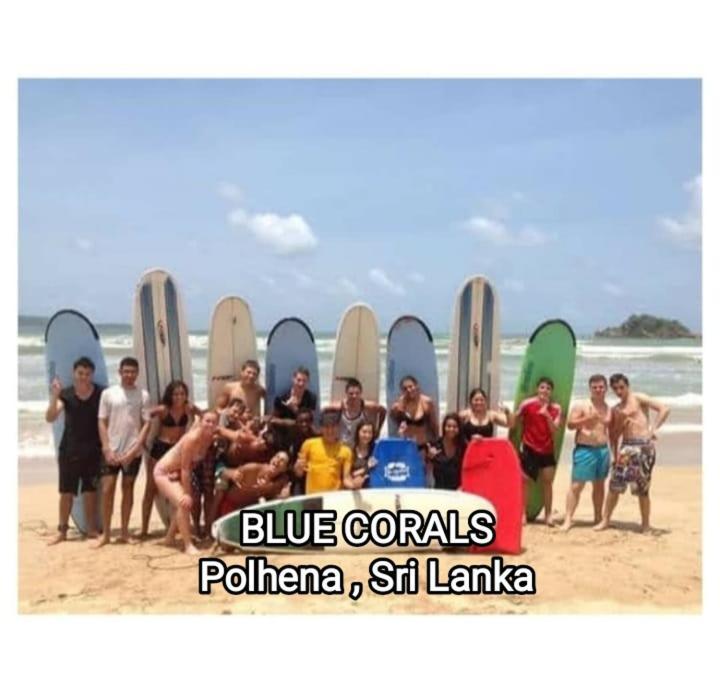 Blue Corals Beach Bungalow Matara Exteriör bild